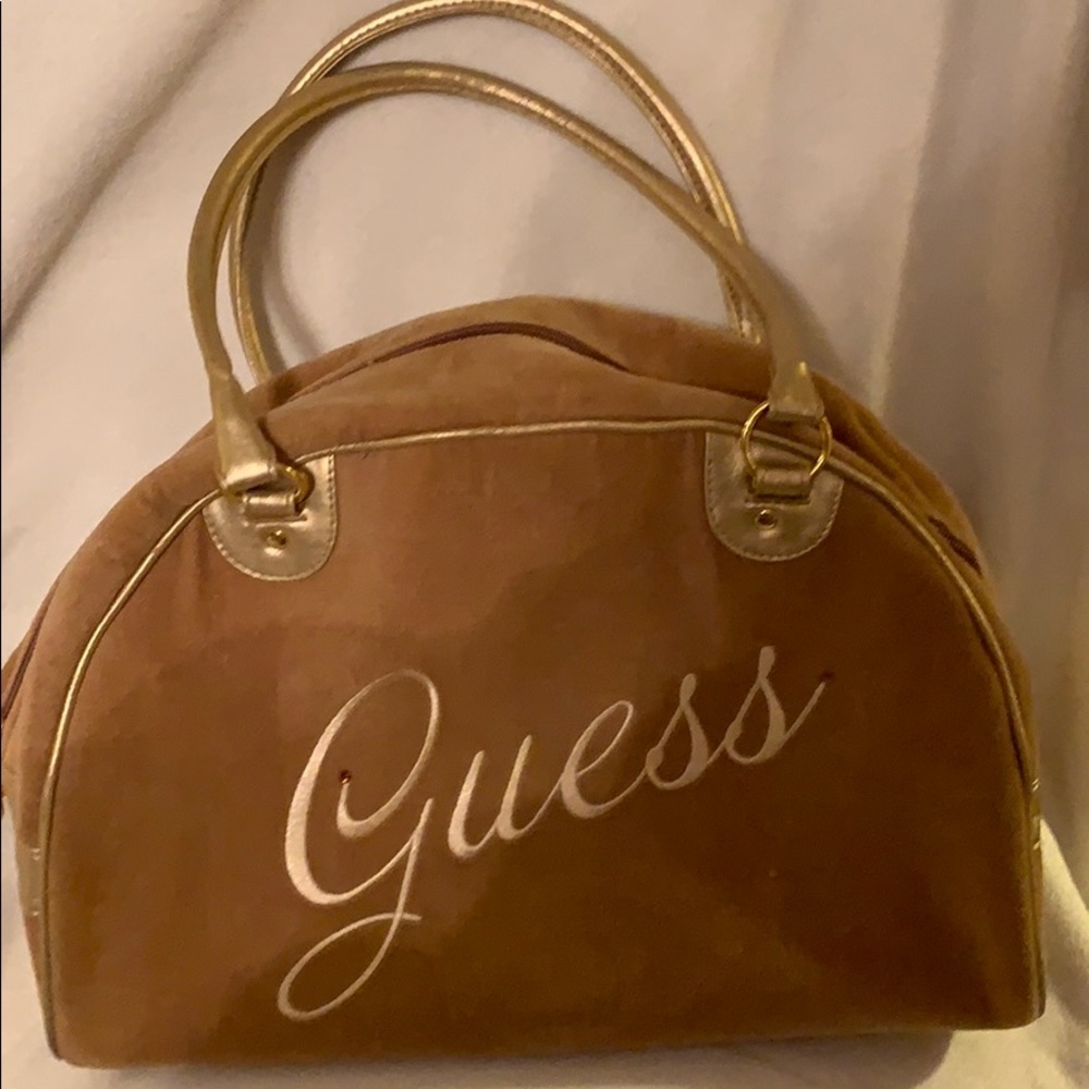 Guess purse new beige